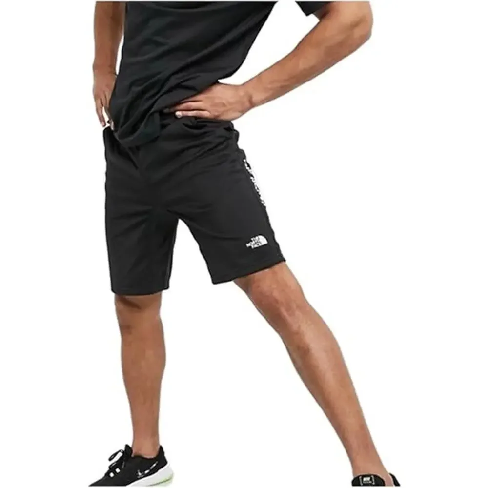 NEW The North Face Men's Train Logo  Shorts - Black (NF0A4CFI-JK3) - Size Medium